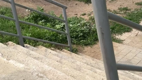 Во Владимире в сквере Сперанского отремонтируют новую лестницу