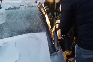 Скончался водитель попавшей в аварию легковушки под Гусь-Хрустальным