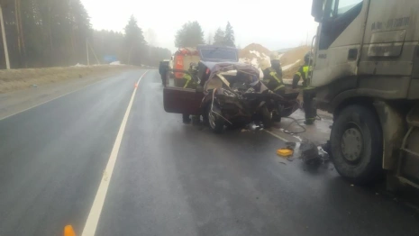 Момент смертельного ДТП с пенсионерами во Владимирской области попал на видео