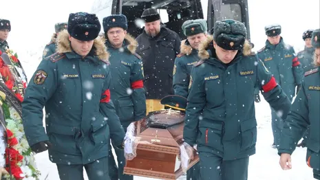 Во Владимирской области похоронили погибшего на СВО спасателя