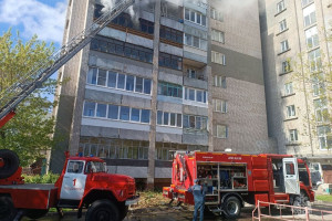 Во Владимире из горящей 9-этажки спасли 14 человек и эвакуировали 20