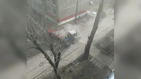 Жители Владимира возмутились пыльной уборкой дорог
