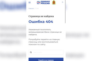 С сайта «Единой России» пропала информация о задержанном мэре Владимира