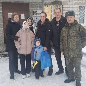 Многодетный отец из Камешково отправился в зону СВО