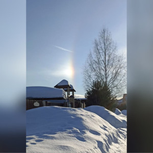 Жителям Владимирской области удалось увидеть мартовское гало