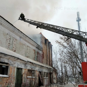 В Вязниках бывший дом культуры сгорел дотла