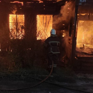 В Меленковском районе за ночь сгорели клуб, ФАП, библиотека и почта