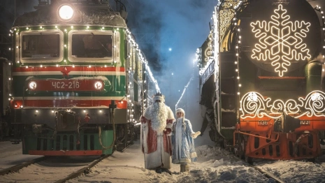 Владимирцы за 2 часа раскупили билеты на поезд Деда Мороза в Коврове