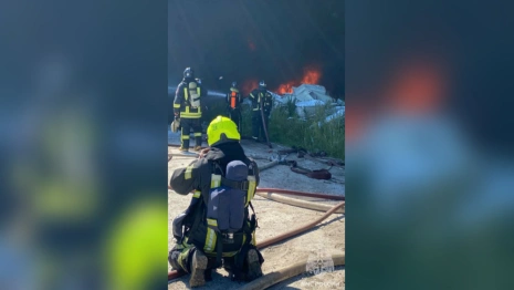 Последствия пожара на заводе под Ковровом ликвидировали почти сутки