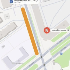 Улицу Батурина во Владимире снова перекроют