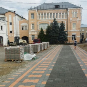 В Юрьев-Польском выложат плитку с историческим орнаментом