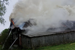 В Меленковском районе 46-летний мужчина погиб при пожаре из-за неисправной печки
