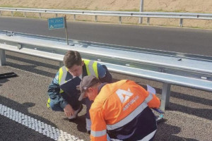 Асфальт на мосту через Оку на платнике М-12 во Владимирской области уложили на 90%