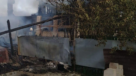 В Муроме сгорели сарай и крыши двух домов
