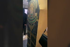 Гроб фараона прокатился вместе с пассажирами во владимирском троллейбусе