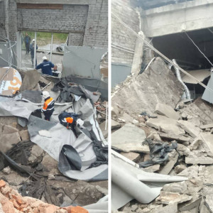 Появилось видео с места обрушения потолка в «Пятерочке» во Владимире