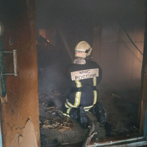 Во Владимирской области сгорел стекольный цех