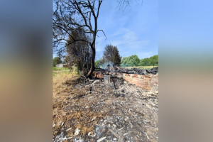 Во Владимирской области огонь уничтожил имущество православного форума