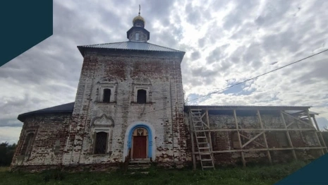 Во Владимирской области законсервировали церковь 18 века