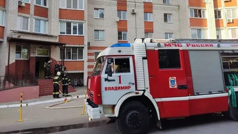 Из горящей многоэтажки во Владимире спасли 5 человек и еще 46 эвакуировали