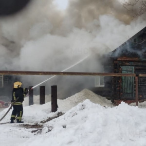 Во Владимирской области сгорело общежитие на 4 семьи