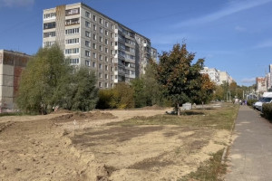 Подрядчик опоздал с благоустройством сквера на Сперанского во Владимире