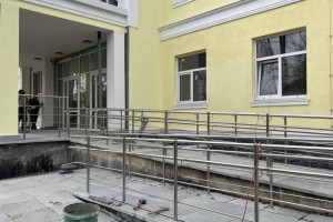 Строительство детской поликлиники а Кольчугино близится к финалу