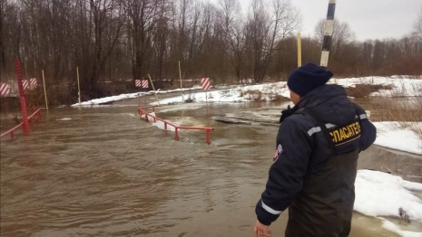 Во Владимирской области началось весеннее половодье
