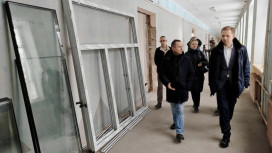 Во Владимире готовность капремонта в школе №8 оценили в 30%