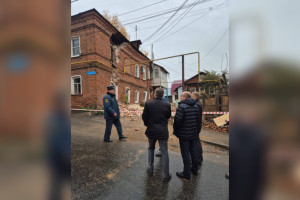 Что известно об обрушении стены исторического дома в центре Владимира