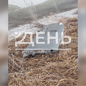 Обломки сбитого в Судогодском районе БПЛА показали на фото и видео