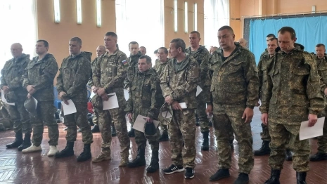 Из Владимира в зону СВО уехали около 20 контрактников