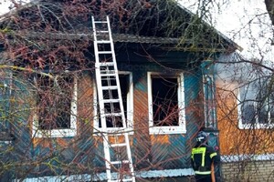 Во Владимирской области на пожаре пострадали два человека 