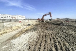 Во Владимире показали на фото строительство дороги от Гастелло до Куйбышева