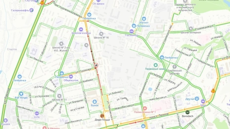 Во Владимире из-за аварии выросла длинная пробка