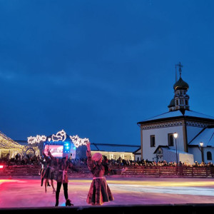 В Суздале прошло ледовое шоу Ирины Слуцкой