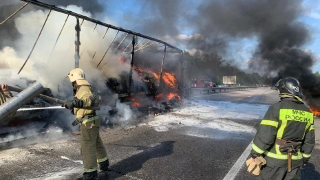 Стали известны подробности ДТП с пожаром на трассе под Гороховцом