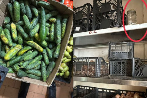 Во Владимире в школьном пищеблоке нашли окурки рядом с овощами