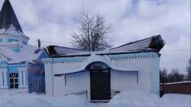 В центре Вязников рухнула крыша здания рынка