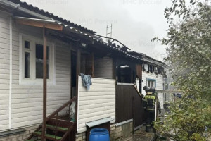 В Петушках пожар уничтожил частный жилой дом