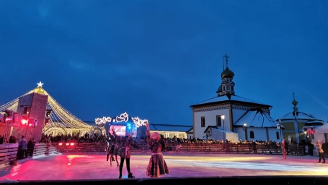 В Суздале прошло ледовое шоу Ирины Слуцкой