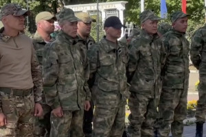 Группа контрактников из Владимирской области отправилась в зону СВО