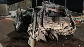 На М-12 во Владимирской области столкнулись фура и легковушка: 3 человека пострадали