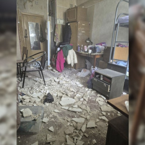 В общежитии Владимирского строительного колледжа рухнул потолок