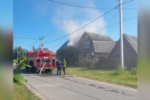 Во Владимирской области нашли труп мужчины в сгоревшем доме