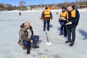Толщина льда на реках во Владимирской области составила 23-59 см