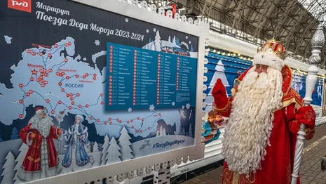 Продажа билетов на поезд Деда Мороза в Коврове откроется 30 ноября