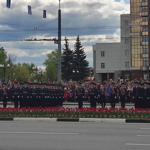Во Владимире прошел военный парад