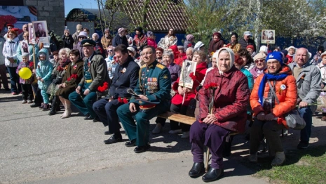 Во Владимире на «улице Победителей» вспомнили фронтовиков