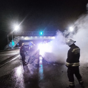 На трассе М-7 во Владимире произошло ДТП с пожаром: есть пострадавшие